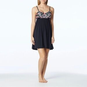 Coco Rave Women's Ari Printed Babydoll Cover-up Size Medium